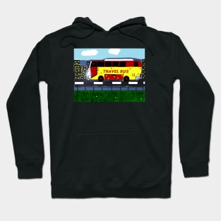 Cartoon Bus Hoodie